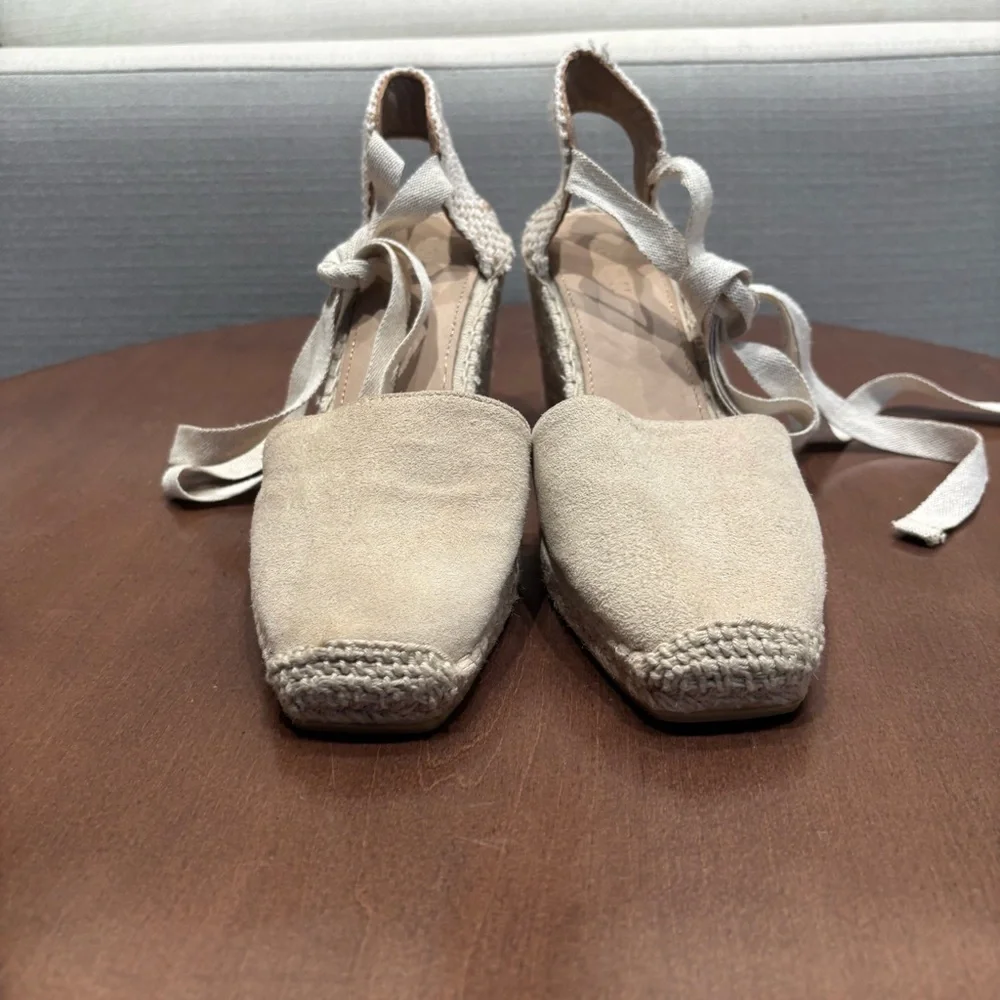 Boden Cassie Espadrille Wedges, Size 40/‎ US 9